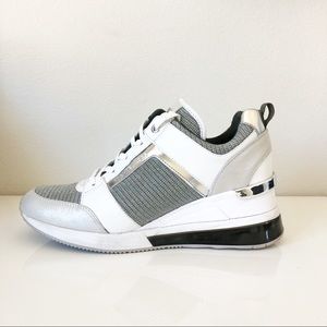 MIchael Kors Georgie Glitter Chain Trainer